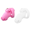 cage de chastete flexty s 9 x 35cm rose