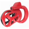cage de chastete joker 75 x 3cm rouge noir 3