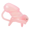 cage de chastete karty 9 x 31cm rose 1