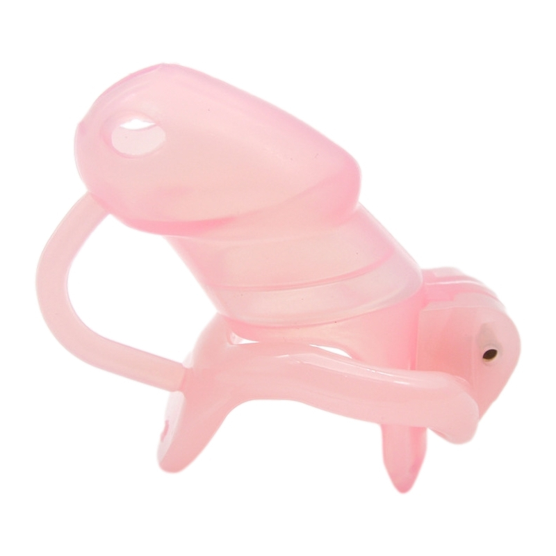 cage de chastete karty 9 x 31cm rose 1