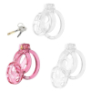 cage de chastete lock cobra m 7 x 38cm rose