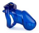 cage de chastete lock up 94 x 32cm bleue