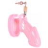 cage de chastete locky 8 x 33 cm rose