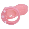 cage de chastete locky 8 x 33 cm rose 3