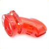 cage de chastete locky 8 x 33 cm rouge 3