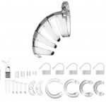 cage de chastete mancage modele 02 9 x 35cm transparente 2