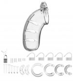 cage de chastete mancage modele 03 115 x 35cm transparente 2