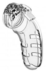 cage de chastete mancage modele 06 14 x 45cm transparente