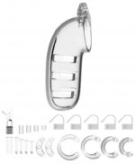 cage de chastete mancage modele 06 14 x 45cm transparente 2