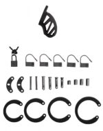 cage de chastete mancage modele 23 65 x 35cm noire 2