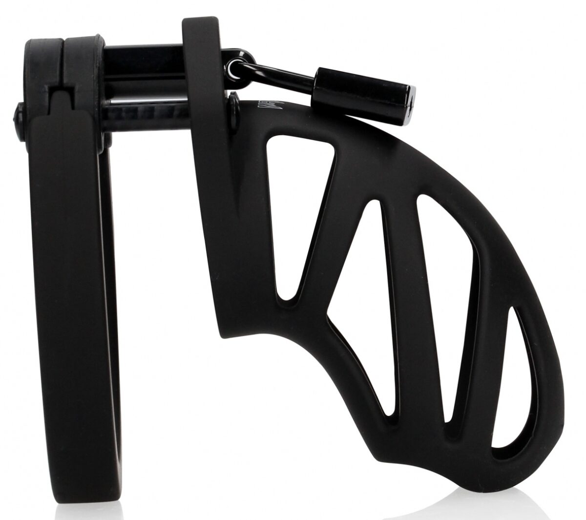 cage de chastete mancage modele 24 9 x 35cm noire