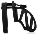 cage de chastete mancage modele 24 9 x 35cm noire