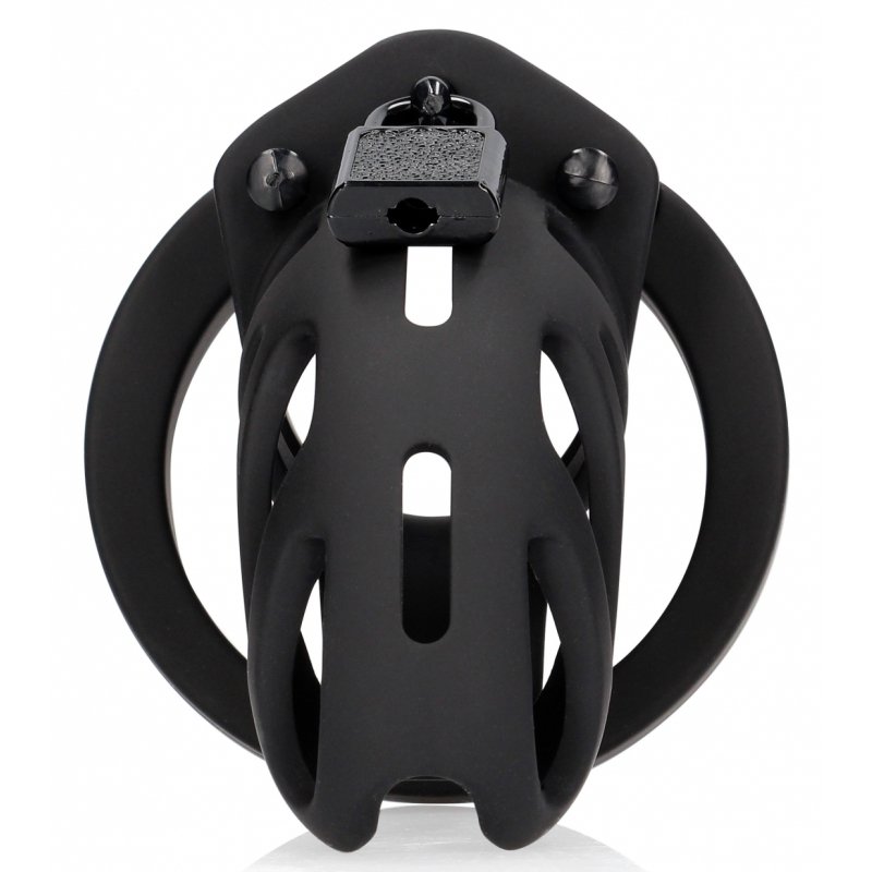 cage de chastete mancage modele 24 9 x 35cm noire 2
