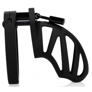 cage de chastete mancage modele 24 9 x 35cm noire