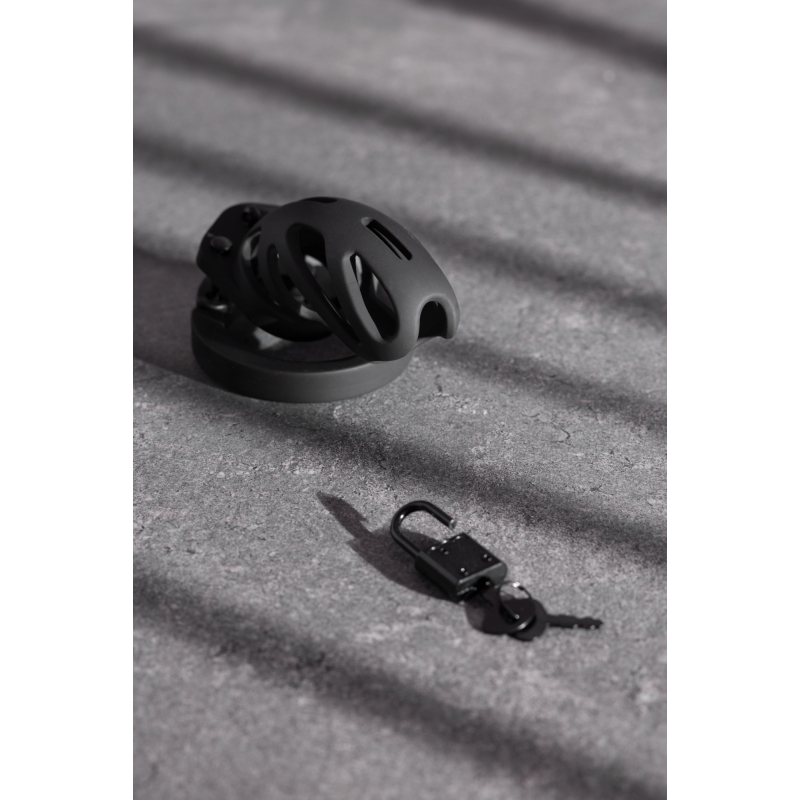 cage de chastete mancage modele 24 9 x 35cm noire 5