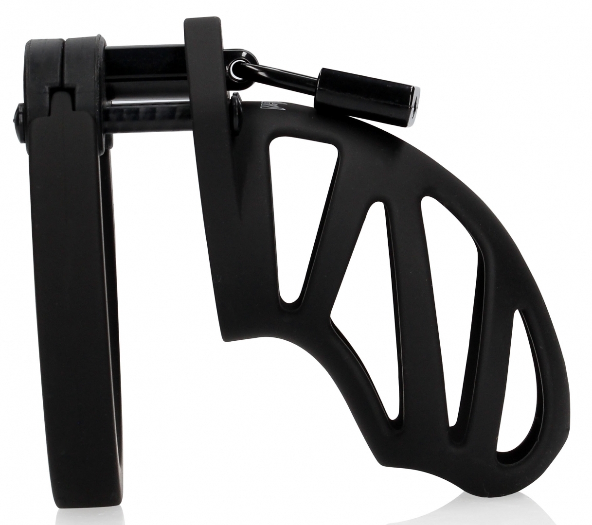 cage de chastete mancage modele 24 9 x 35cm noire