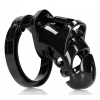 cage de chastete mancage modele 25 9 x 35cm noire