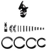 cage de chastete mancage modele 25 9 x 35cm noire 3