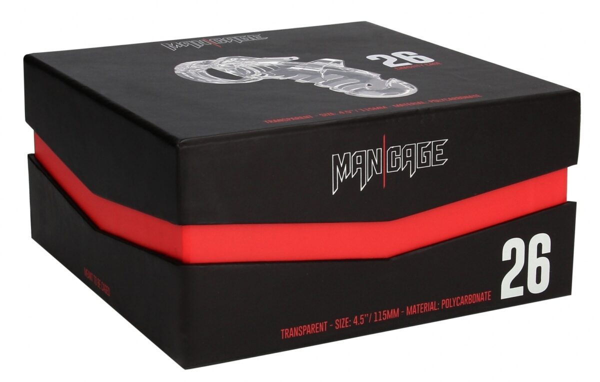 cage de chastete mancage modele 26 115 x 35 cm transparente 1