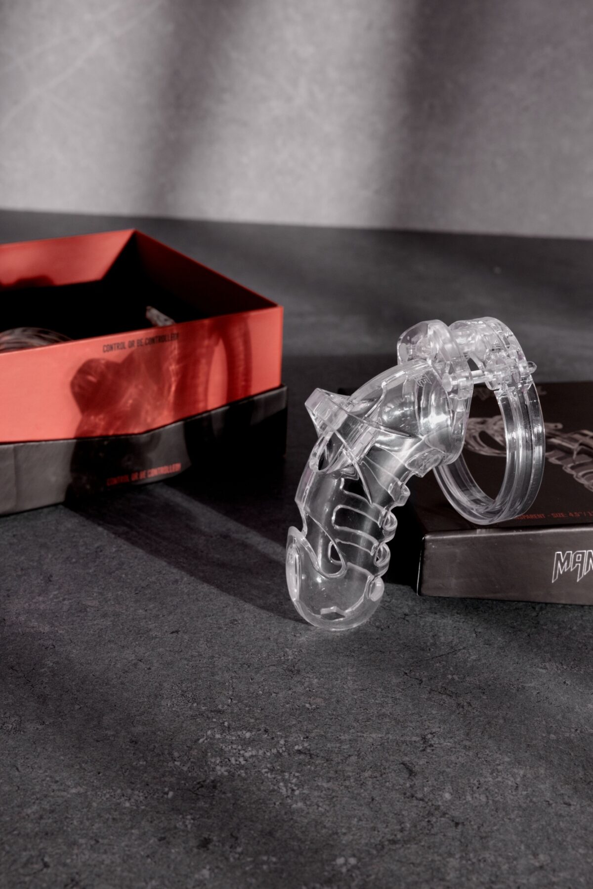 cage de chastete mancage modele 26 115 x 35 cm transparente 4