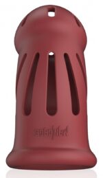 cage de chastete mancage modele 28 95 x 35cm rouge 1