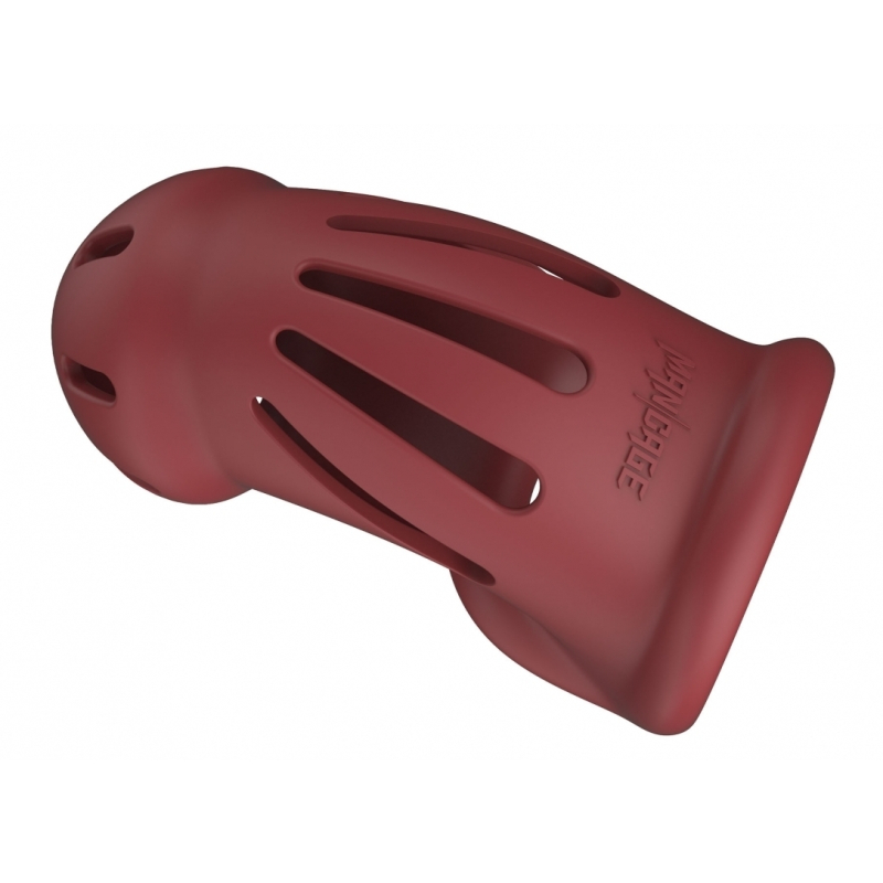 cage de chastete mancage modele 28 95 x 35cm rouge 5
