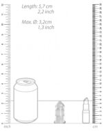 cage de chastete mancage modele 29 95 x 32cm transparente 3