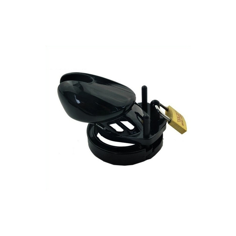 cage de chastete mini locky 6 x 32 cm noire 2