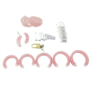 cage de chastete mini locky 6 x 32cm rose 3