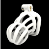 cage de chastete narra 8 x 36cm blanc
