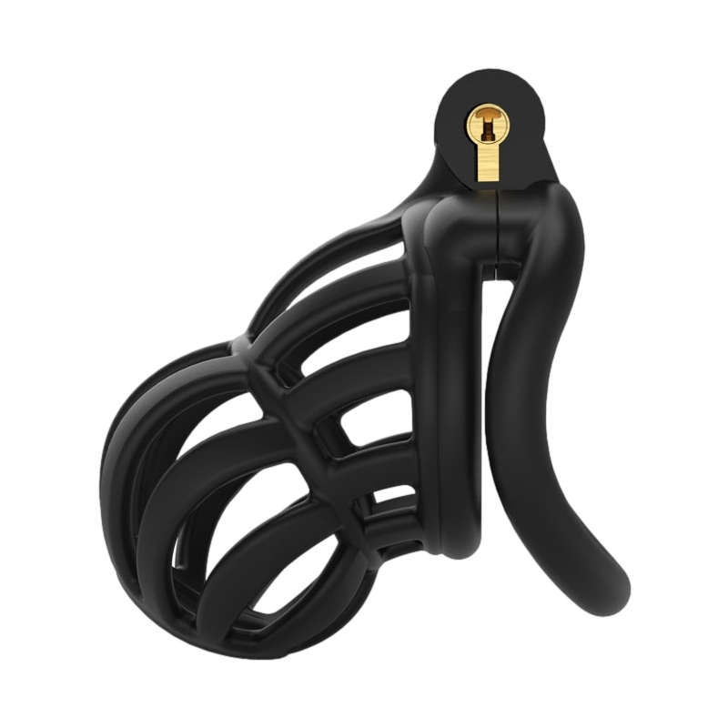 cage de chastete narra 8 x 36cm noir 1
