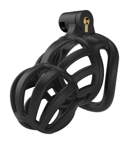 cage de chastete narra 8 x 36cm noir