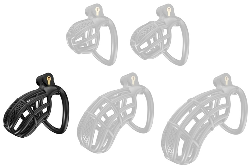 cage de chastete nexia l 8 x 31cm noire