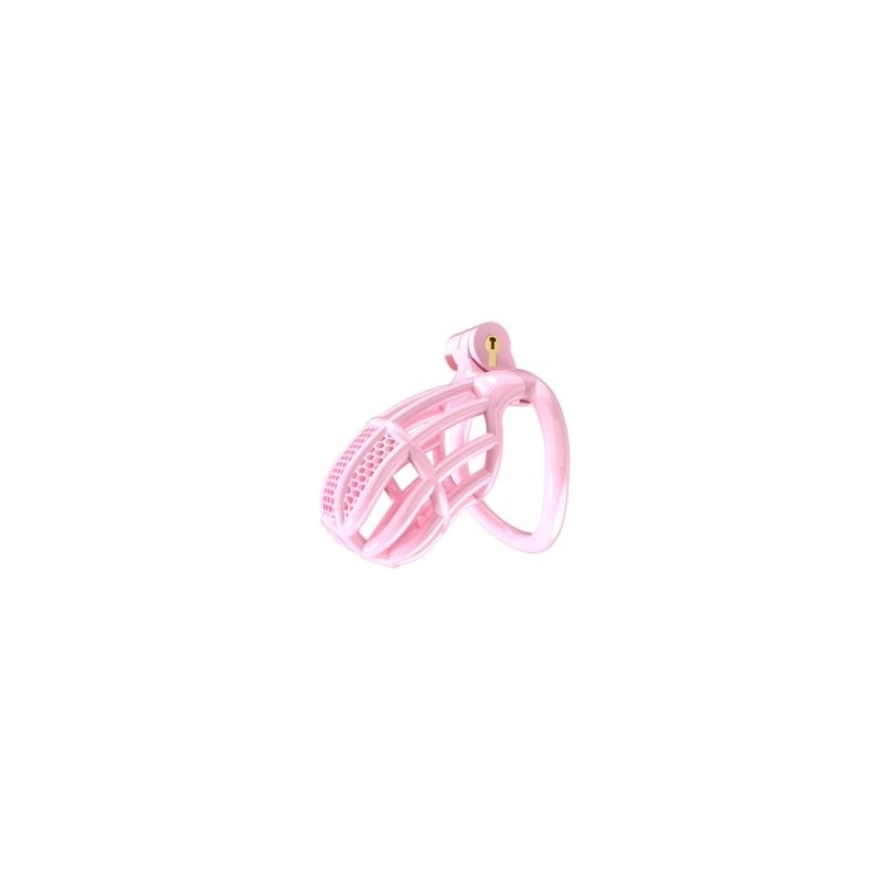 cage de chastete nexia l 8 x 31cm rose 1