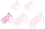 cage de chastete nexia l 8 x 31cm rose