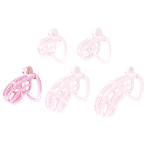 cage de chastete nexia l 8 x 31cm rose