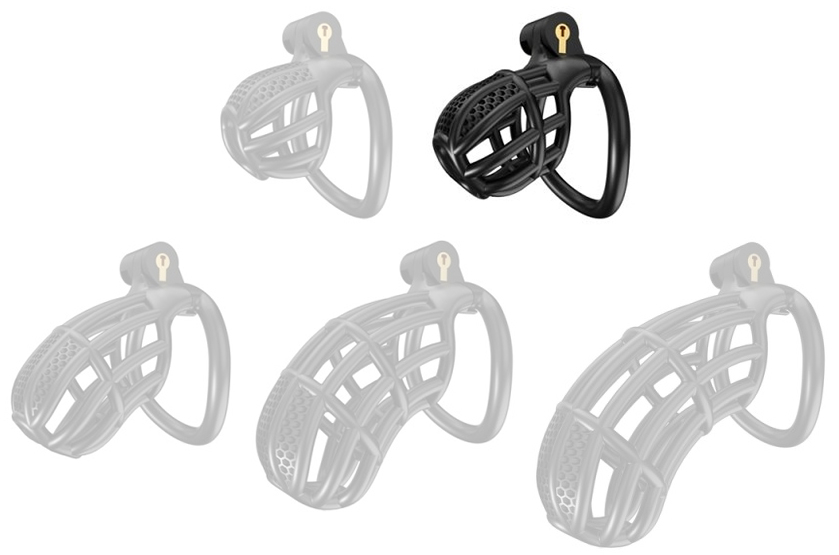 cage de chastete nexia m 65 x 31cm noire