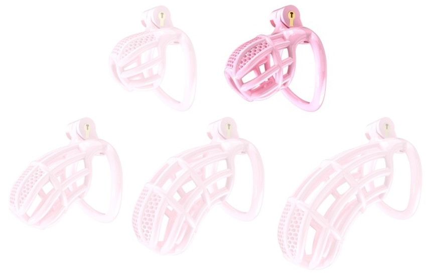 cage de chastete nexia m 65 x 31cm rose