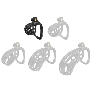 cage de chastete nexia s 5 x 31cm noire