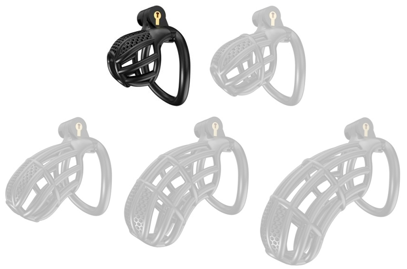 cage de chastete nexia s 5 x 31cm noire