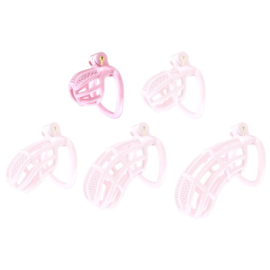 cage de chastete nexia s 5 x 31cm rose