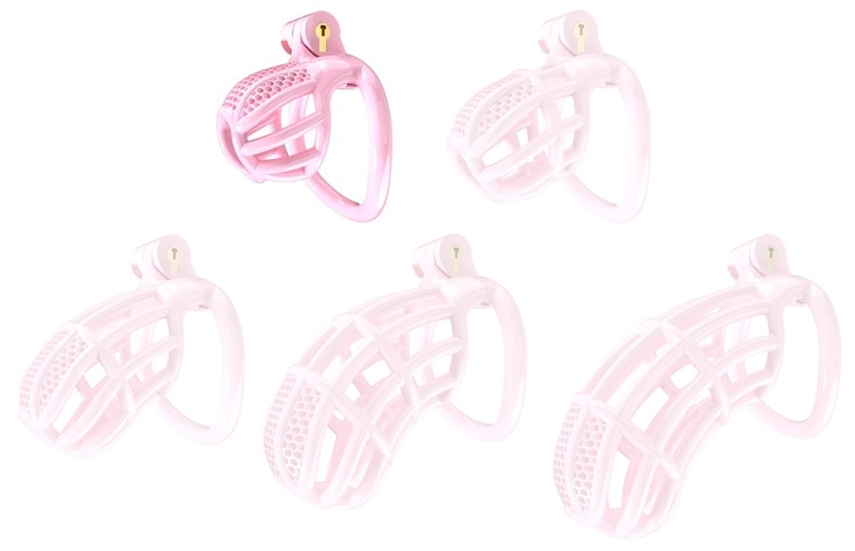 cage de chastete nexia s 5 x 31cm rose