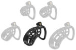 cage de chastete nexia xl 10 x 34 cm noire