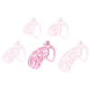 cage de chastete nexia xl 10 x 34cm rose