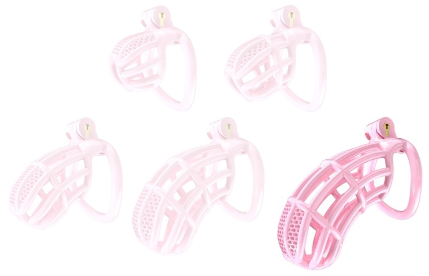 cage de chastete nexia xxl 115 x 34cm rose