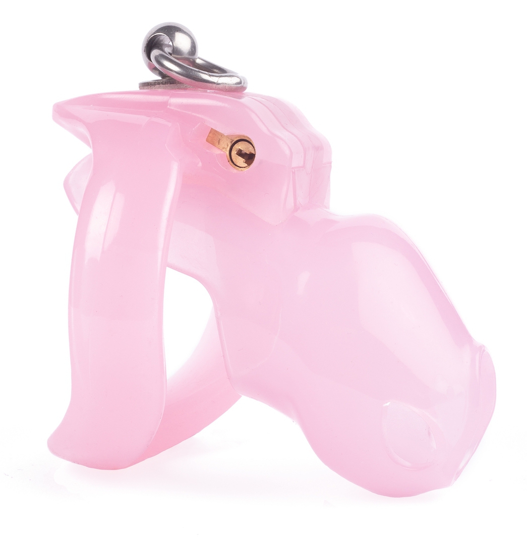 cage de chastete no touch 85 x 3cm rose