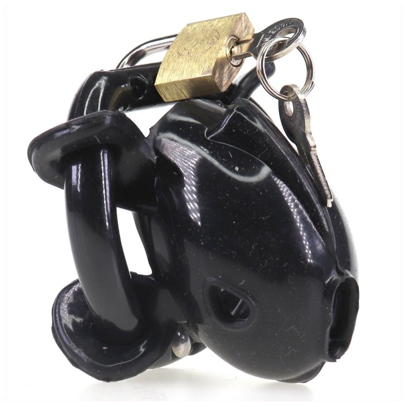 cage de chastete nub soft 6 x 2cm noire 2