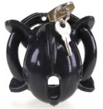 cage de chastete nub soft 6 x 2cm noire 3