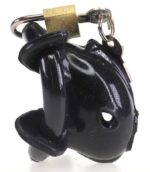 cage de chastete nub soft 6 x 2cm noire 4