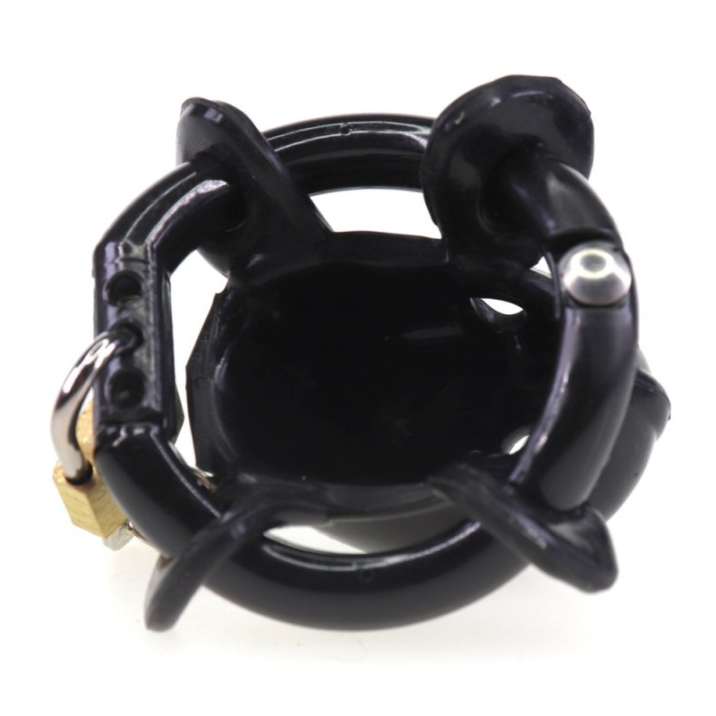 cage de chastete nub soft 6 x 2cm noire 5